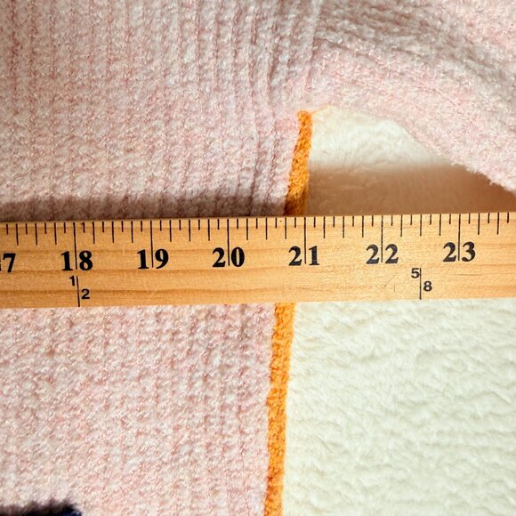 Free Assembly Women XS Color Block Cardigan Sweater Cottagecore Boho Comfy - Picture 2 of 6